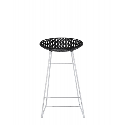 Smatrik stool černá / chromová Kartell